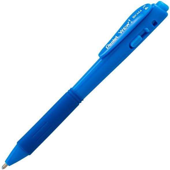 image:imagePentel Wow Retractable Ballpoint Pen 14mm Bold Line Assorted Ink Colors 8 Pack BK444BP8M