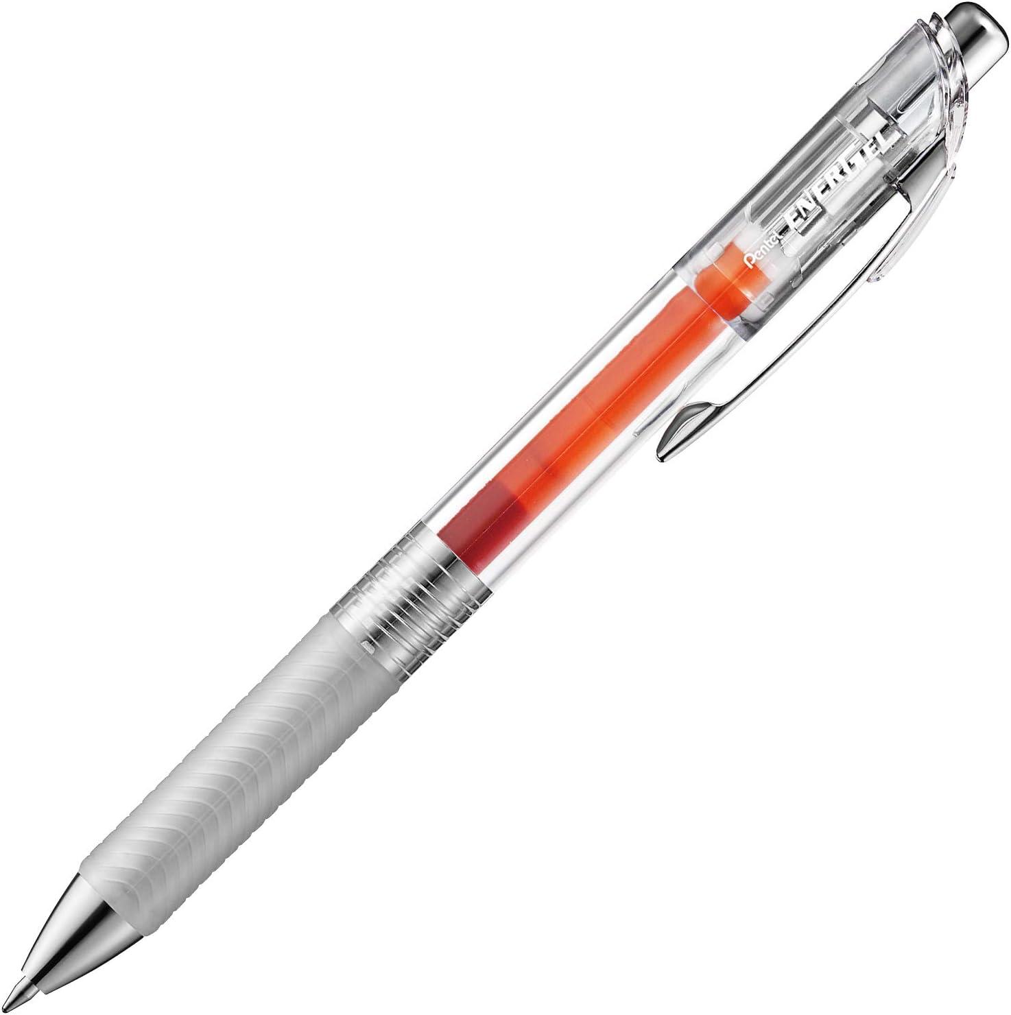 image:imagePentel XBLN75TLCA EnerGel Ink Ballpoint Pen 05 Blue Black 5 Piecesorange