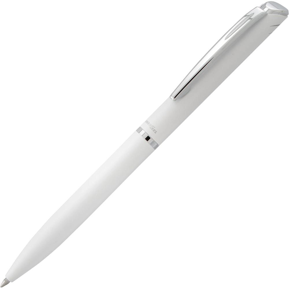 image:imagePentel EnerGel Style Gel Pen 07mm Medium LineTeal Blue Barrel BL2007SABXWhite