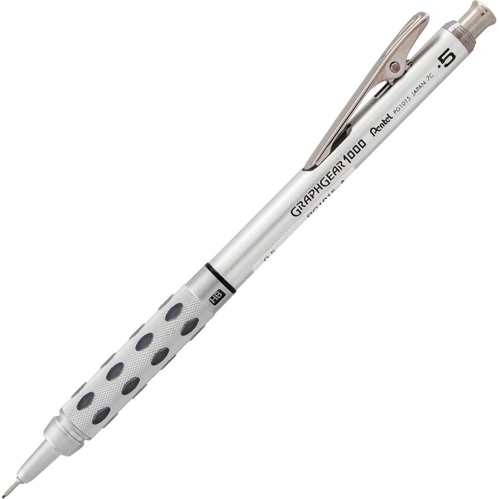image:imagePentel Graph Gear 1000 Automatic Drafting Pencil 07mm Lead Size Blue Barrel 1 Each PG1017CBlack