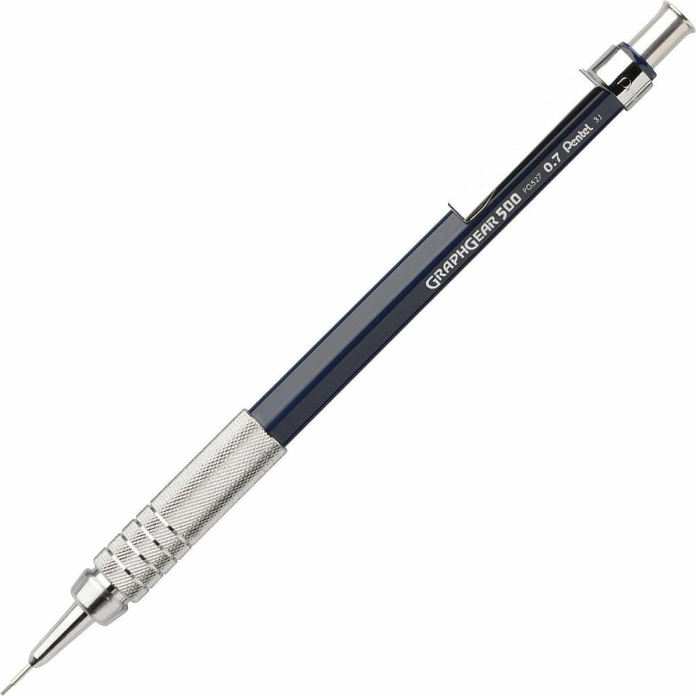 image:imagePentel GraphGear 500 Mechanical Drafting Pencil 05mm Fine Line Black Barrel PG525A07 mm