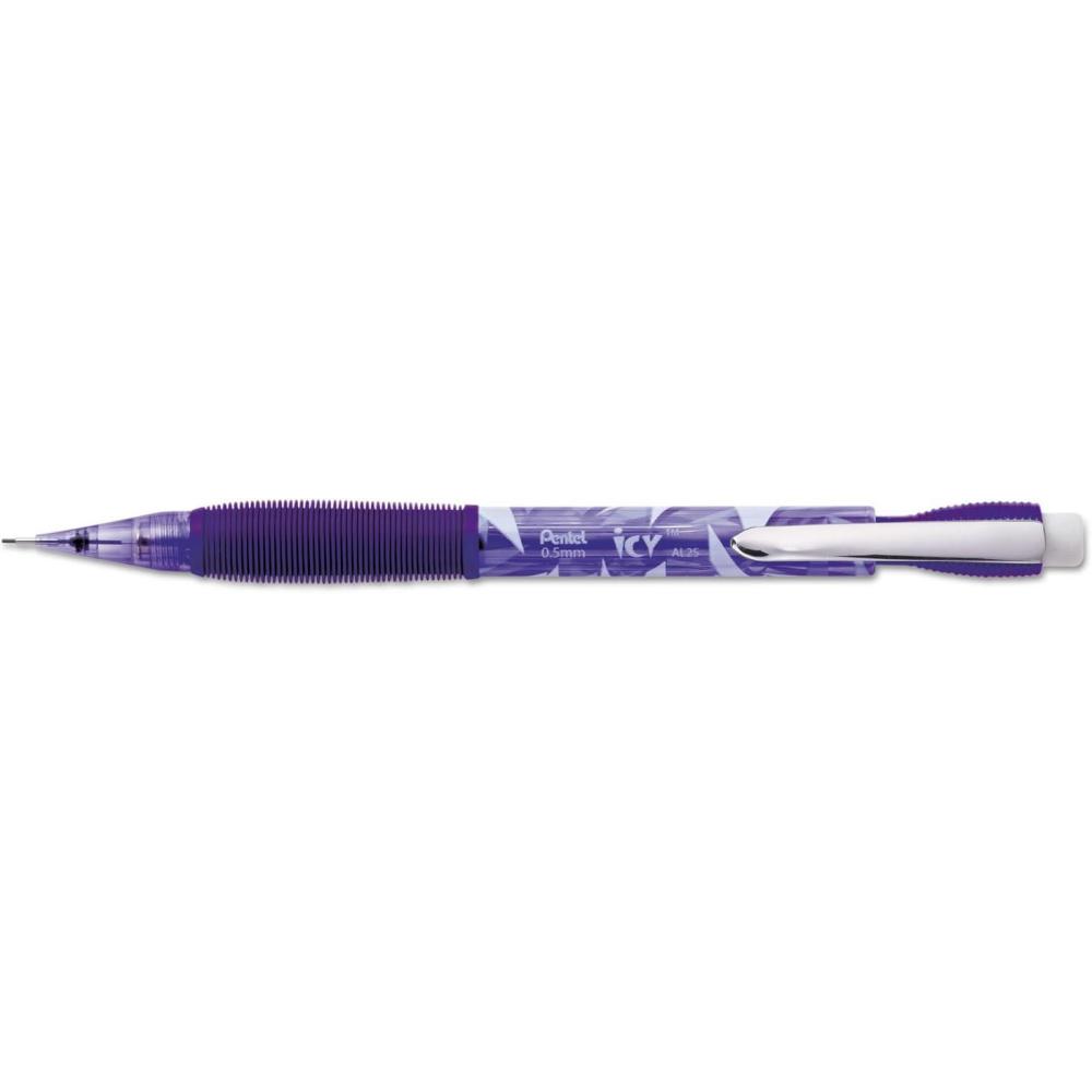 image:imagePentel Icy Automatic Pencil 07mm Violet Barrel Box of 12 AL27TV 07 mm