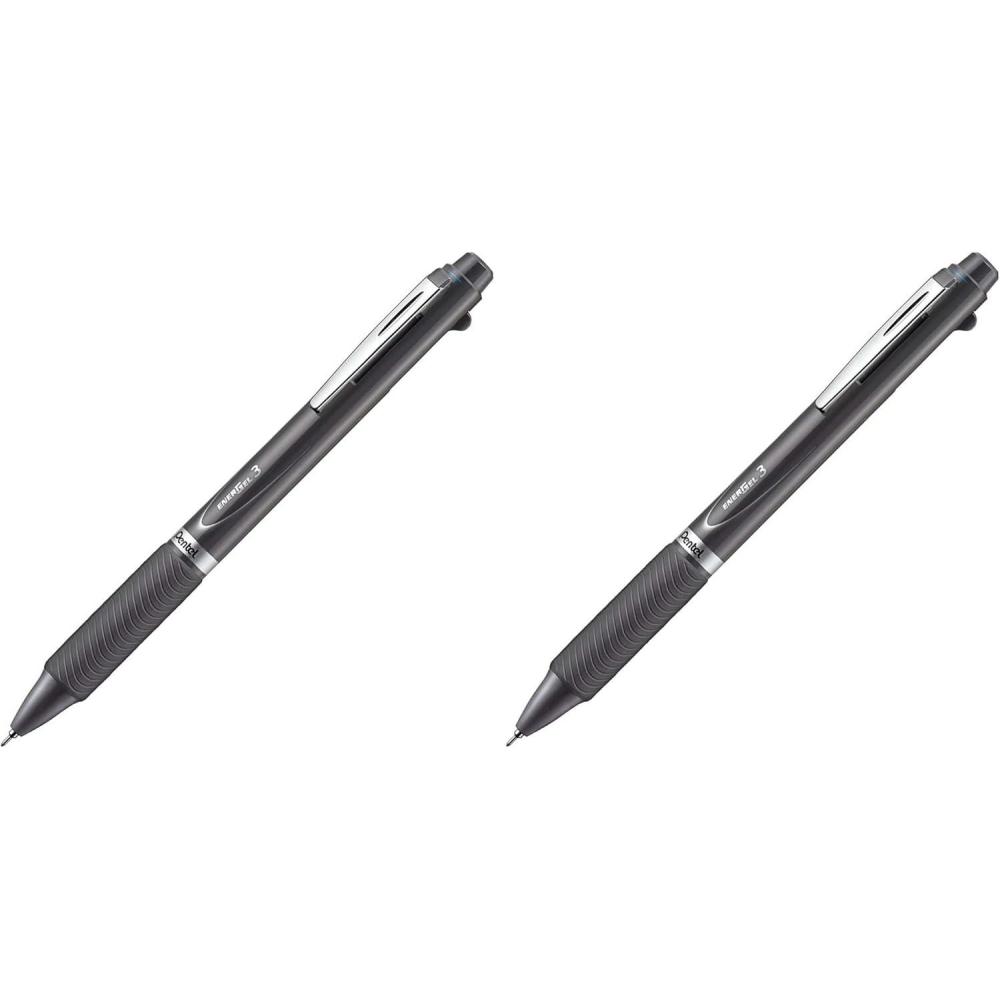 image:imagePentel MultiColor Gel Ballpoint Pen BlackRedBlue XBLC35AMulticolor