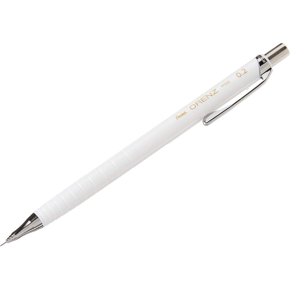 image:imagePentel Orenz Mechanical Pencil 03Mm Extra Fine Line Red Barrel Box of 12 PP503BWhite