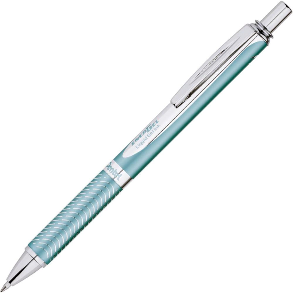 image:imagePentel PINK BCA EnerGel Alloy RT Premium Liquid Gel Pen 07mm Medium Line Pink Barrel Black Ink 1 Pack BL407PBPAAquamarine