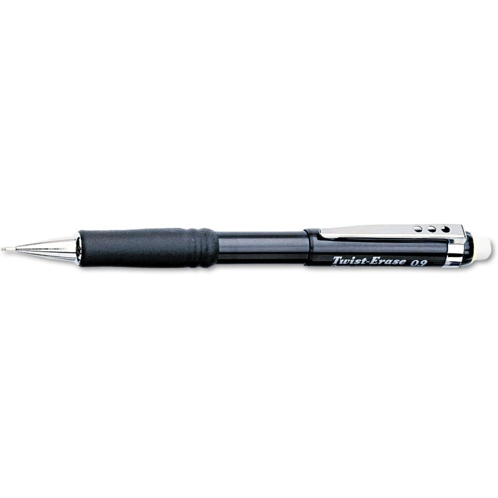image:imagePentel QE519A TwistErase III Mechanical Pencil 09 mm Black Barrel1