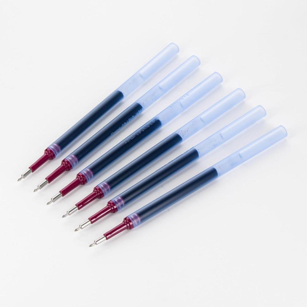 image:imagePentel Refill Ink for EnerGel Gel Pen 03mm Needle Tip Extra Fine Blue Ink Pack of 6 Refills LRN36CBlue