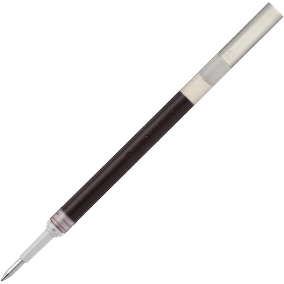 image:imagePentel Refill Ink for BL57BL77 EnerGel Liquid Gel Pen 07mm Metal Tip Green Ink Box of 12 LR7D12Burgundy