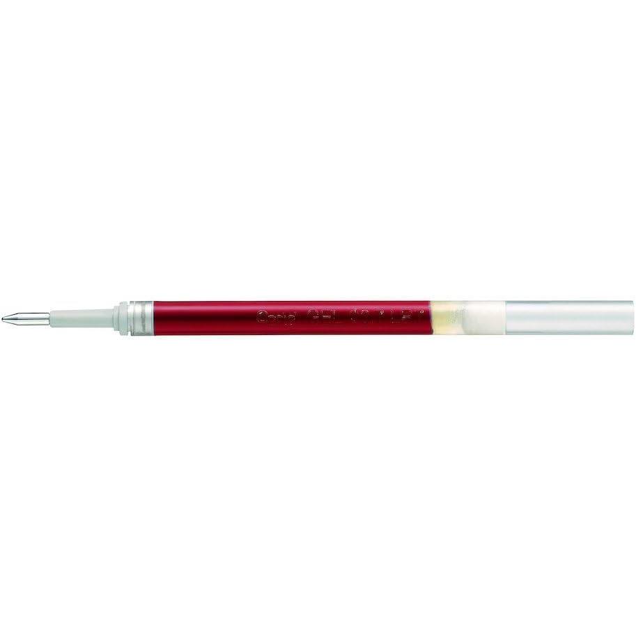 image:imagePentel Refill Ink for BL57BL77 EnerGel Liquid Gel Pen 07mm Metal Tip Green Ink Box of 12 LR7D12Red