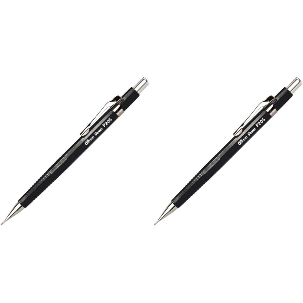 image:imagePentel Sharp Mechanical Pencil 05mm Black Barrel 1 PENCIL P205A1 Count Pack of 2