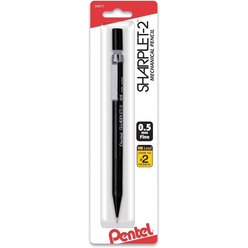 image:imagePentel Sharplet2 Automatic Pencil 05mm Black 1 Pack A125BPK61 Count Pack of 1