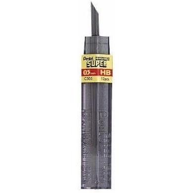 image:imagePentel Super HiPolymer Lead Refill 05mm Fine H 144 Pieces of Lead C505H5H