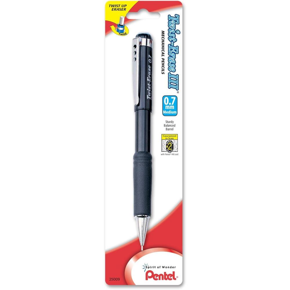 image:imagePentel TwistErase III Mechanical Pencil 07mm Pack of 1 QE517BPM