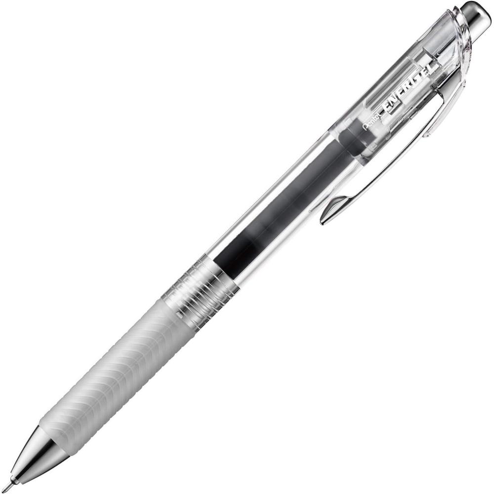 image:imagePentel XBLN75TLCA EnerGel Ink Ballpoint Pen 05 Blue Black 5 PiecesBlack