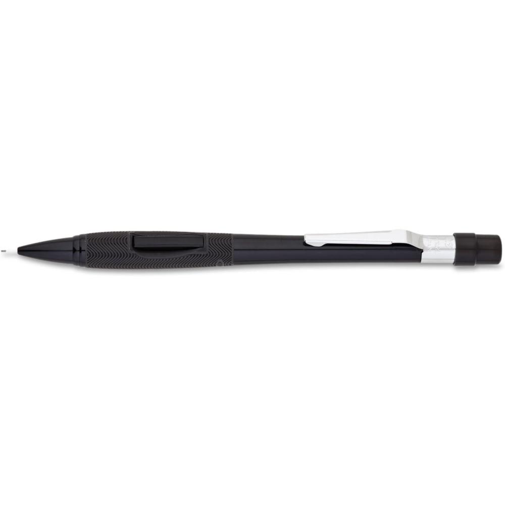 image:imageQuicker Clicker Pentel Pentel Mechanical Pencil 05mm Solid Black Barrel Each PD345A1 Count Pack of 1