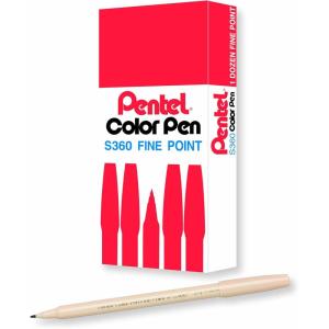 image:imagePentel Arts Color Pen Violet Box of 12 S360108Beige