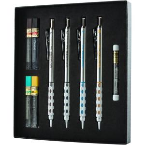 image:imagePentel Arts GraphGear 1000 Mechanical Pencil Premium Gift Set with Refill Leads amp Erasers PG1000BXSET1 Count Pack of 6