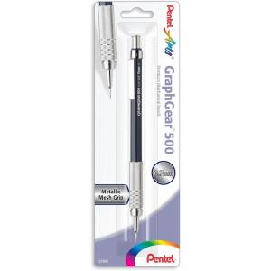 image:imagePentel Arts GraphGear 500 Premium Drafting Pencil 07mm Blue Barrel 1Pack PG527CPABP