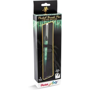 image:imagePentel Arts Limited Edition Pocket Brush Inking Brush Pen Bamboo Wrap GFKP3J2BPA