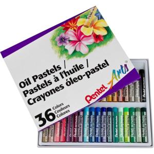 image:imagePentel Arts Oil Pastel Set Assorted Colors Set of 25 PHN2536 Count Pack of 1