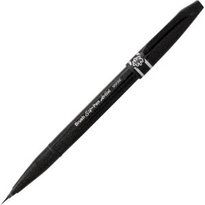 image:imagePentel Arts Sign Pen Micro Brush Assorted Ink ABCDEG 6pk SESF30BP6M