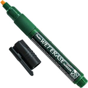 image:imagePentel Arts Wet Erase Chalk Marker Jumbo Tip Black Ink Box of 12 SMW56ABlack