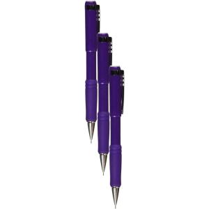 image:imagePentel Automatic Pencil with Twist Eraser 05 mm Violet PENQE515V1 Count Pack of 3