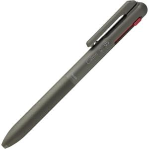 image:imagePentel BXAC35D Calme TriColor Ballpoint Pen 002 inches 05 mm KhakiBlack Blue