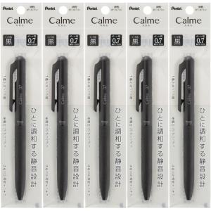 image:imagePentel Calme Ballpoint Pen 035mm Pink 10 Count BXA103PA 10Black Shaft