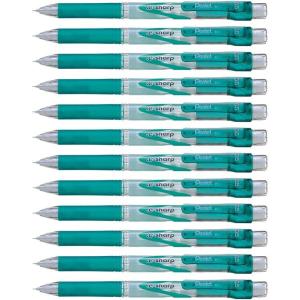 image:imagePentel ESharp Automatic Pencil 05mm Green Accents Box of 12 AZ125DGreen