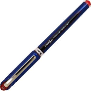 image:imagePentel Energel Euro Ballpoint Pen 035mm Needle Tip Blue Ink BLN23CRed