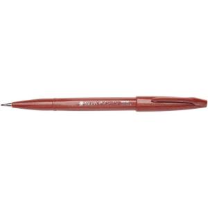 image:imagePentel Fude Touch Sign Pen Brown Felt Pen Like Brush Stroke SES15CEBrown