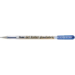 image:imagePentel Gel Roller for Fabric 10mm Bold Lines Permanent Black Ink Box of 12 BN15ABlue