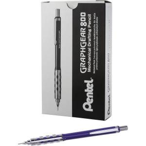 image:imagePentel GraphGear 800 Mechanical Drafting Pencil 07mm Blue barrel 12 pack PG807C