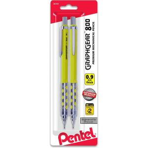 image:imagePentel GraphGear800 Automatic Drafting Pencil 09mm 2pk PG809BP209mm