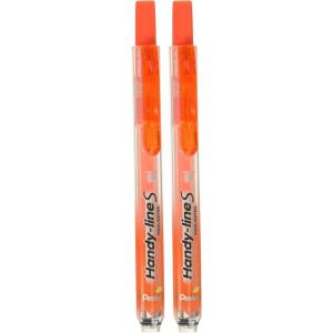 image:imagePentel HandyLine S Retractable and Refillable Highlighter Chisel Tip Orange Ink Box of 12 SXS15F12 Count Pack of 2