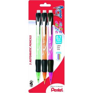image:imagePentel Icy RazzleDazzle Automatic Pencil 07mm Assorted Barrels 3 Pack AL27RDBP3M