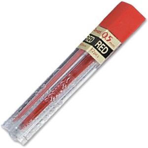 image:imagePentel Lead 05mm Red 12 Leads Per Tube Box of 12 Tubes PPR51 Count Pack of 1