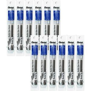 image:imagePentel Refill Ink for BL60 EnerGel Liquid Gel Pen 10mm Metal Tip Red Ink Box of 12 LR10B12Blue
