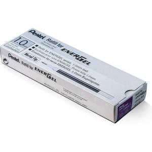image:imagePentel Refill Ink for BL60 EnerGel Liquid Gel Pen 10mm Metal Tip Red Ink Box of 12 LR10B12Violet