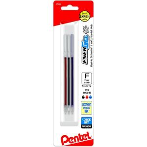 image:imagePentel Refill Ink for EnerGel 3S amp EnerGel 2S Red Ink 12 Pack LRN5HB3 Pack  Mixed