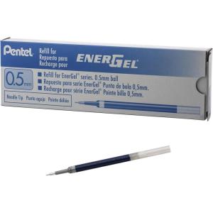 image:imagePentel Refill Ink for EnerGel Liquid Gel Pen 05mm Needle Tip Red Ink Box of 12 LRN5B12Sky Blue Pen