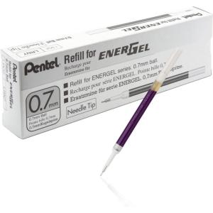 image:imagePentel Refill Ink for EnerGel Liquid Gel Pen 07mm Needle Tip Blue Ink 1  Pack LRN7CViolet