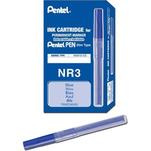 image:imagePentel Refill Ink for Handy Lines Permanent Marker Red Ink Box of 12 NR3BBlue