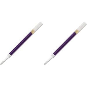 image:imagePentel Refill for EnerGel RTX EnerGel Deluxe Metal Tip Bold Point Violet Ink EA  PENLR10V1 Count Pack of 2