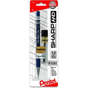 image:imagePentel Sharp HD Mechanical Pencil 13mm Dark Blue Barrel Includes Super HiPolymer Lead Refill AM13LBP