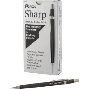 image:imagePentel Sharp Mechanical Pencil 09mm Metallic Graphite Barrel Box of 12 P209MN