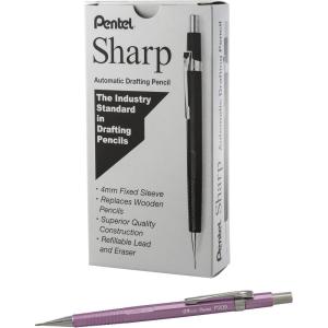 image:imagePentel Sharp Mechanical Pencil 09mm Metallic Pink Barrel Box of 12 P209MP