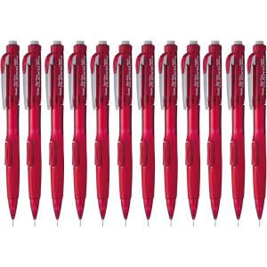 image:imagePentel TwistErase Click Mechanical Pencil 05mm Transparent Red Barrel Box of 12 PD275TB