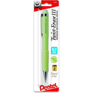 image:imagePentel TwistErase III Mechanical Pencil 07mm 1Pk  Fashion Colors QE517FBPM